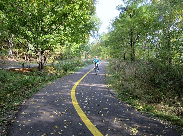 moraine state park bike trail