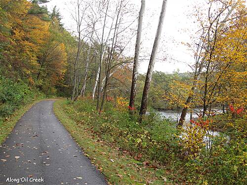 oil creek state park bike trail